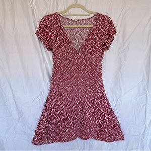 LA Hearts by Pacsun Mauve Floral Sundress - Perfect condition only worn once